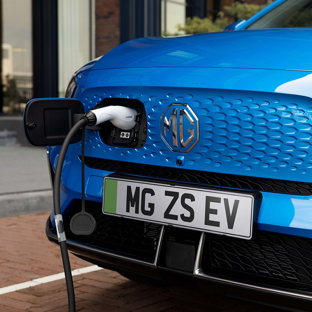 mg mg 4 ev charging station