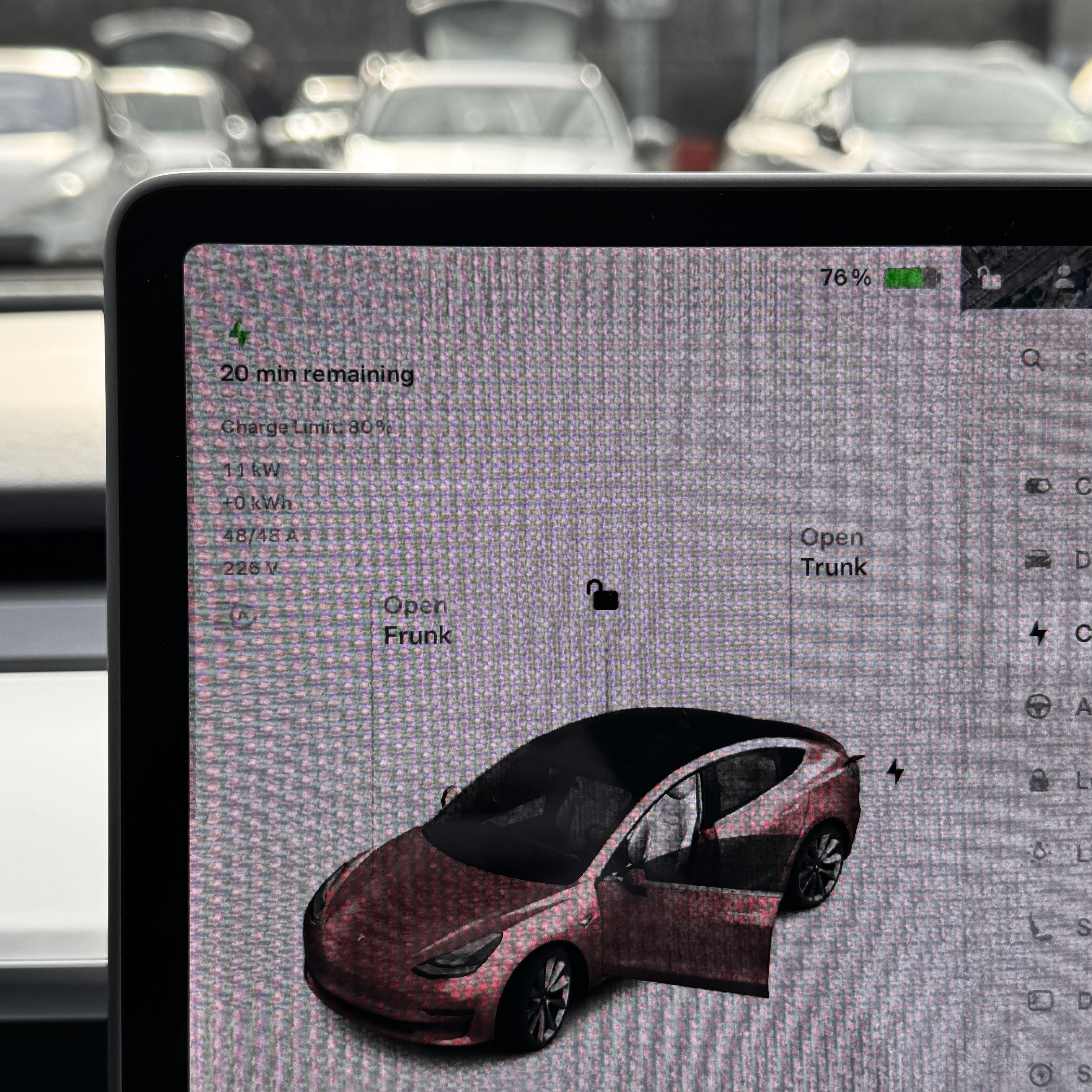 Адаптер Type 2 только для переменного тока Tesla в США (до 11 кВт)