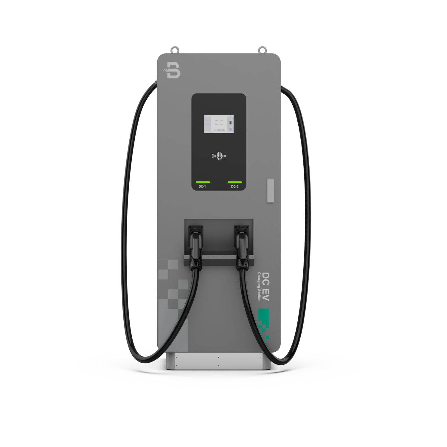 Borne de recharge pour véhicules électriques CC au sol–60 kW / 90 kW / 120 kW