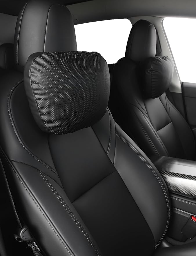 Coussin de nuque pour véhicules Tesla–Ajustement universel pour modèles 3, Y, S, et X