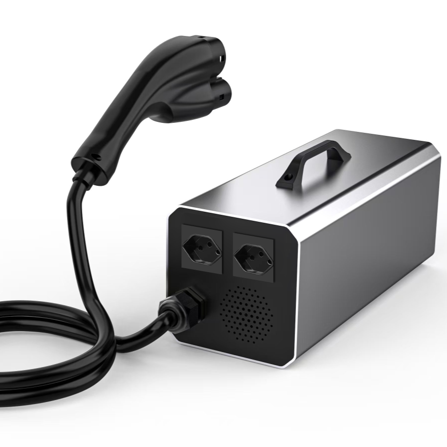 Tesla V2L Déchargeur : solution d'alimentation portable de 5 kW pour le modèle Tesla S, 3, X, Y