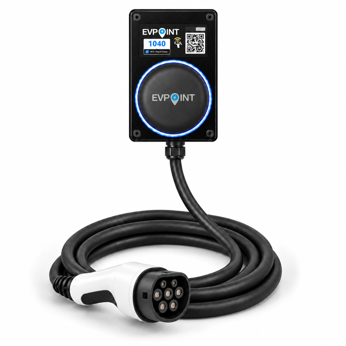 EVPoint EV7 7.4 kW Smart EV Charger – Type 2 Cable