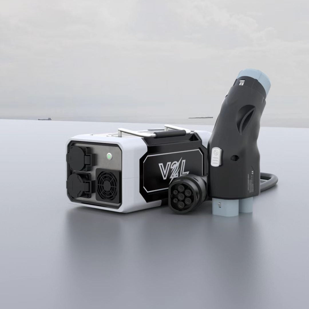 CHAdeMO V2L Bundle – V2L Portable Discharger + CCS2/1-CHAdeMO Adapter