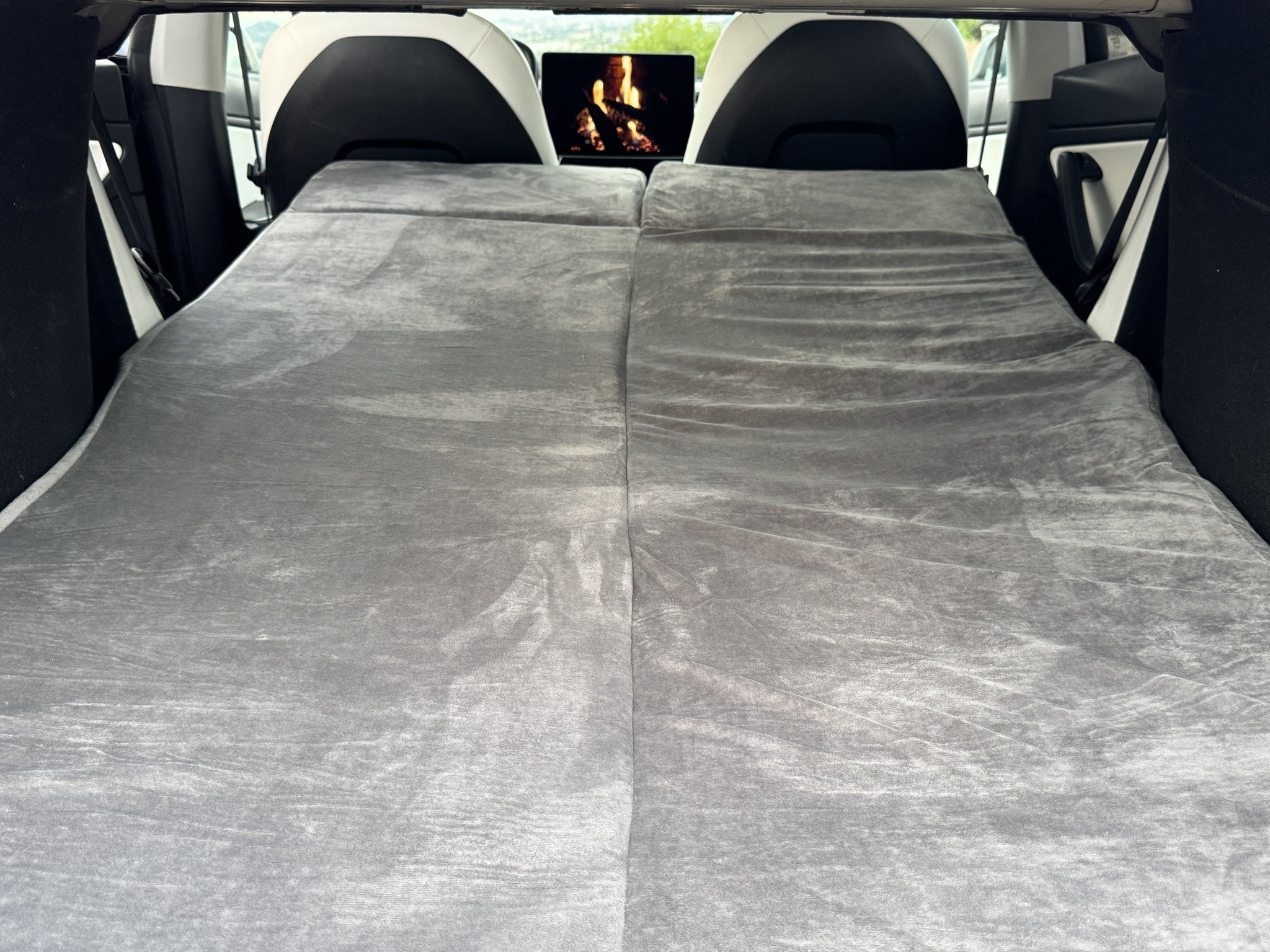 Matelas de camping en mousse à mémoire de forme pour Tesla Model 3/Highland