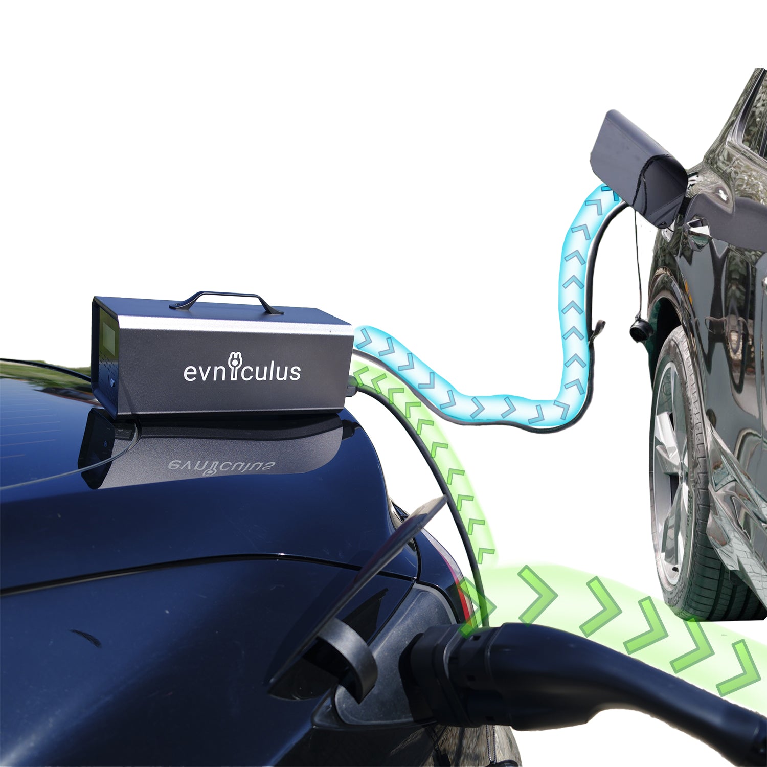 Tesla V2L Déchargeur 7 kW CCS2 + CEE 32A Bleu