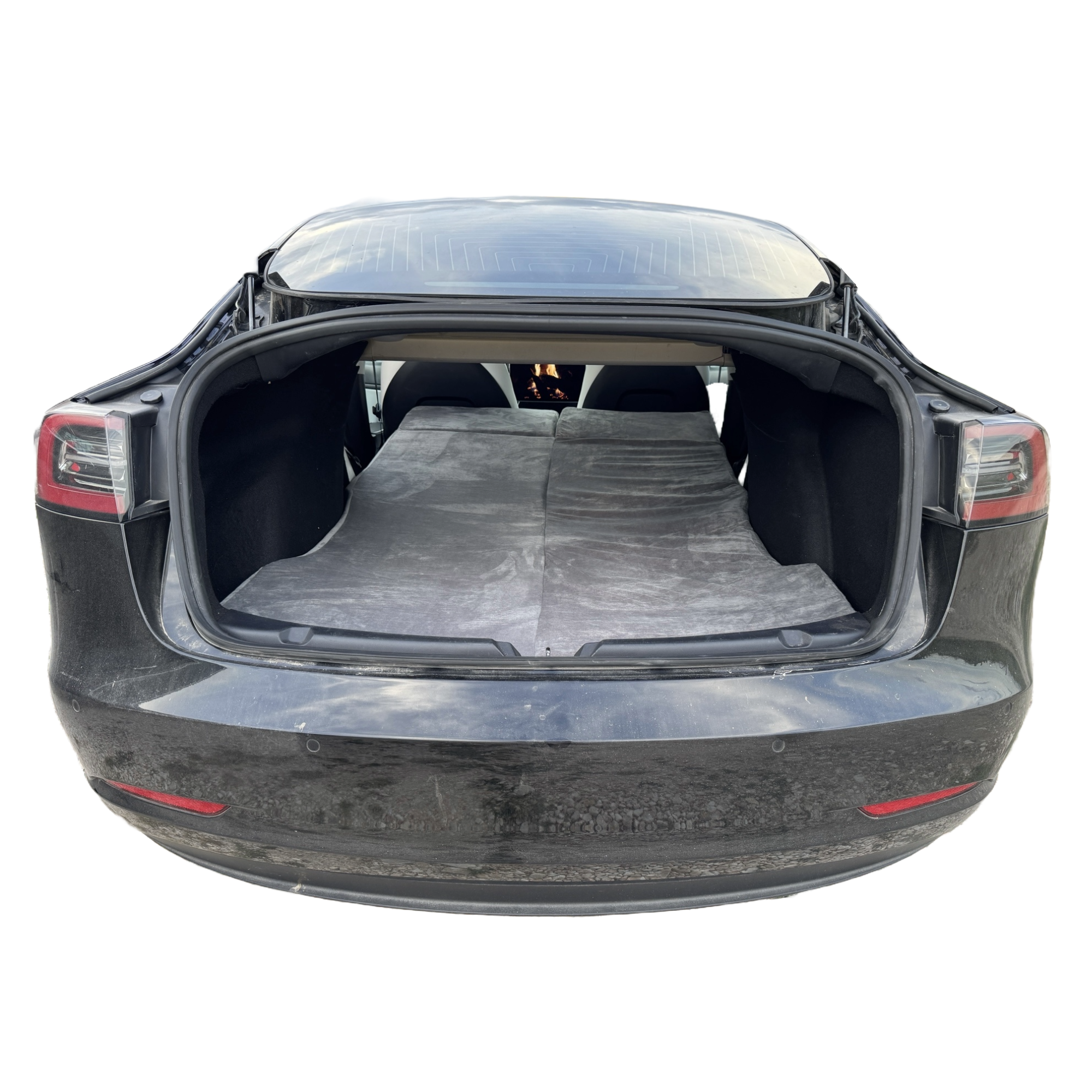 Matelas de camping en mousse à mémoire de forme pour Tesla Model 3/Highland