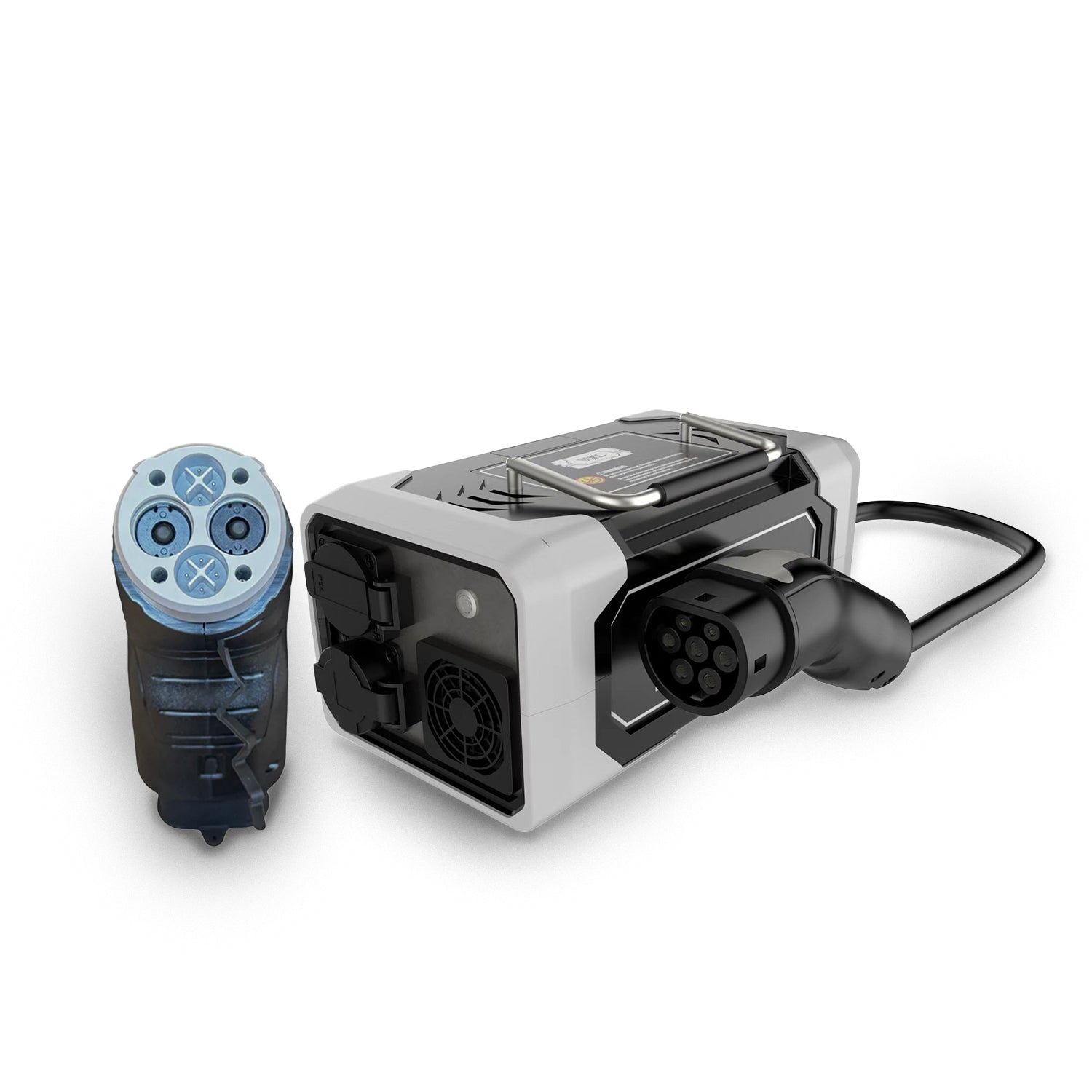 CHAdeMO V2L Pack–V2L Déchargeur portable + adaptateur CCS2/1-CHAdeMO