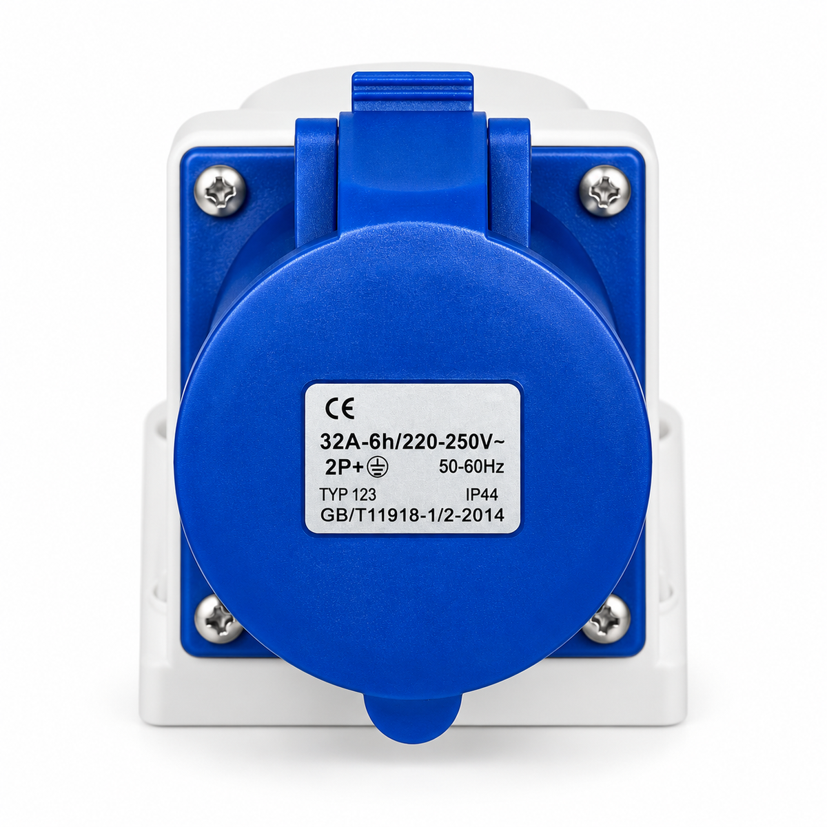 CEE Wall Socket 32 A 230 V – Single-phase IP44 – photo 1