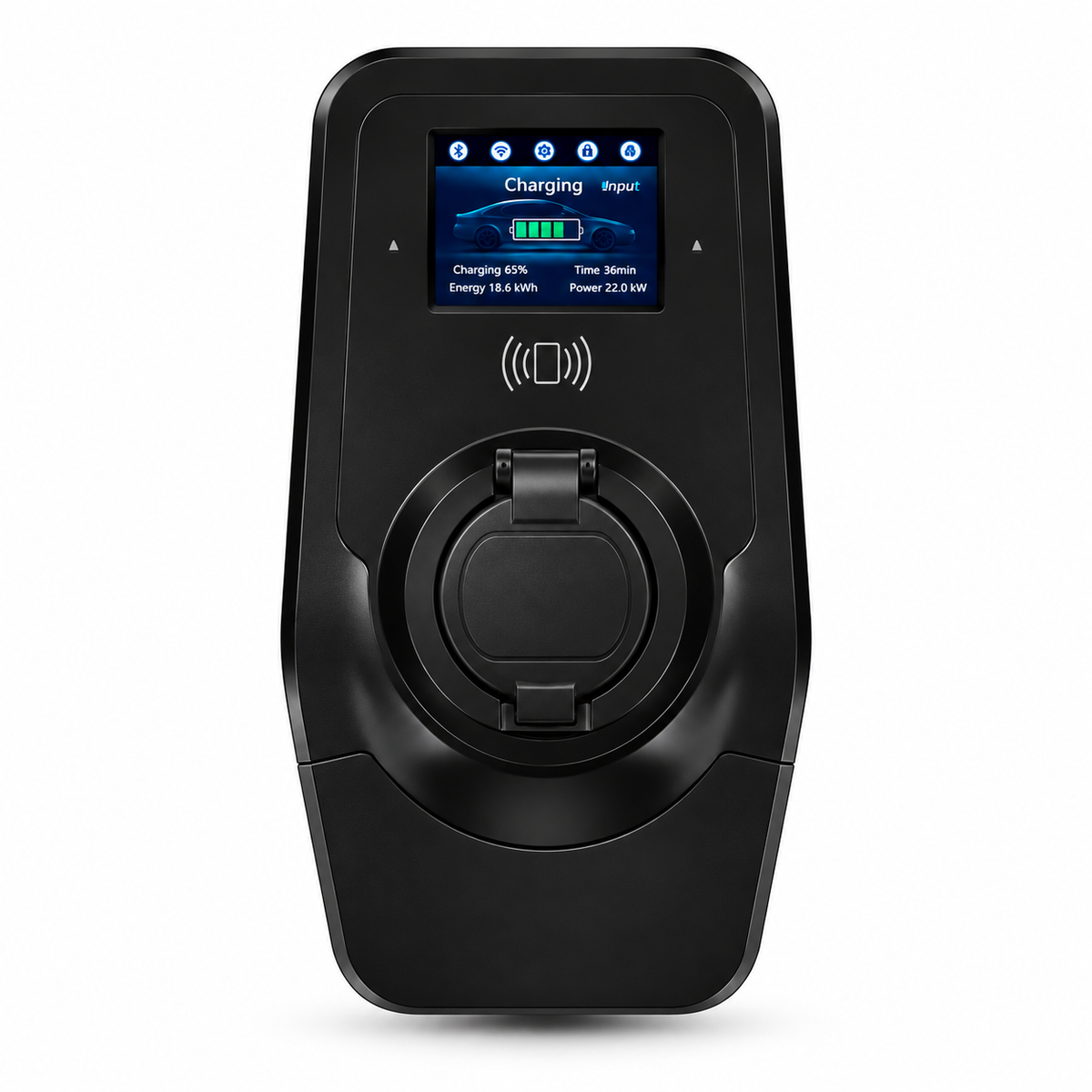 EVPoint EV22 PRO 22 kW Smart EV Charger with 3.5-inch Display