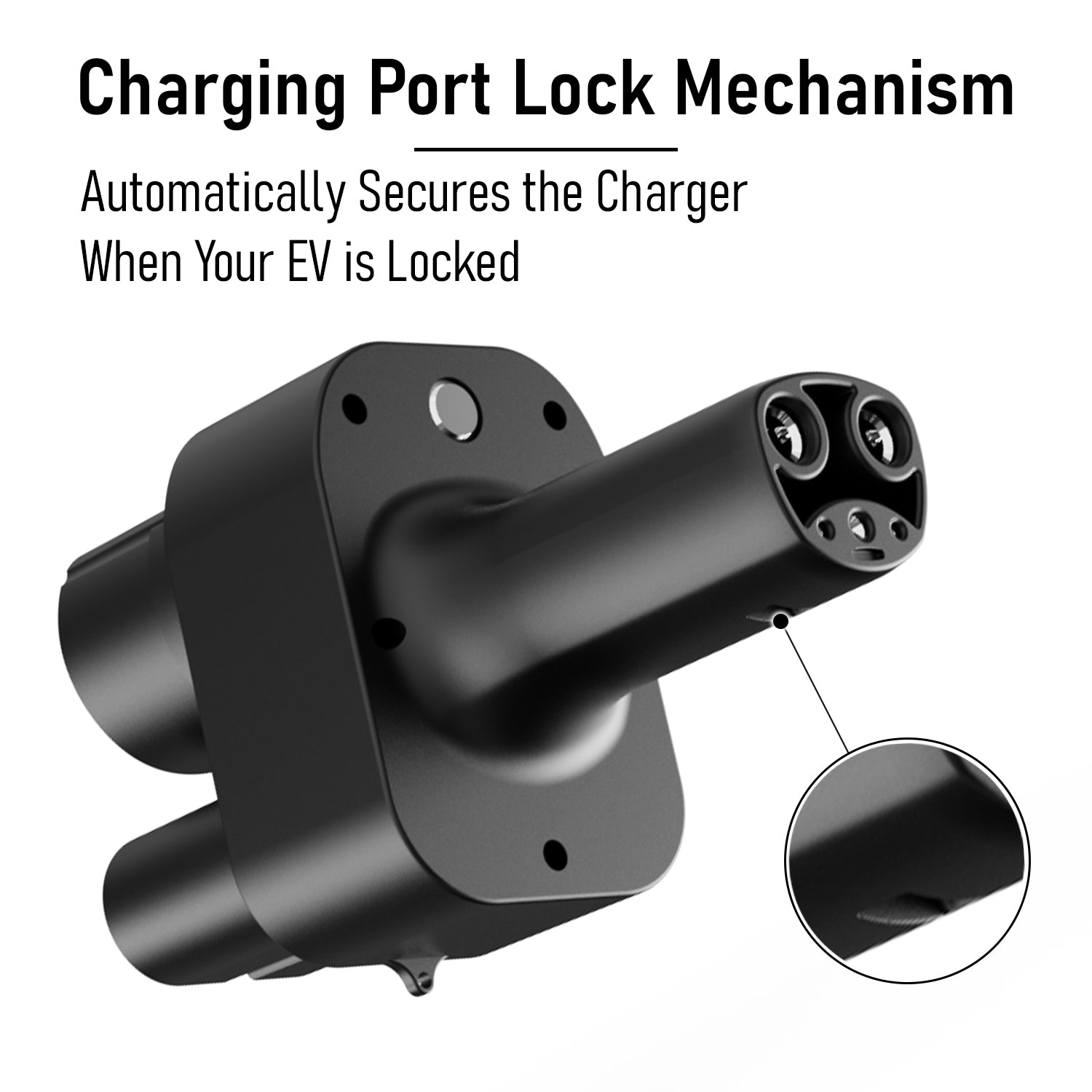 Adaptateur CCS2 vers NACS pour Cybertruck Dual DC+AC (400 kW/ 11 kW)