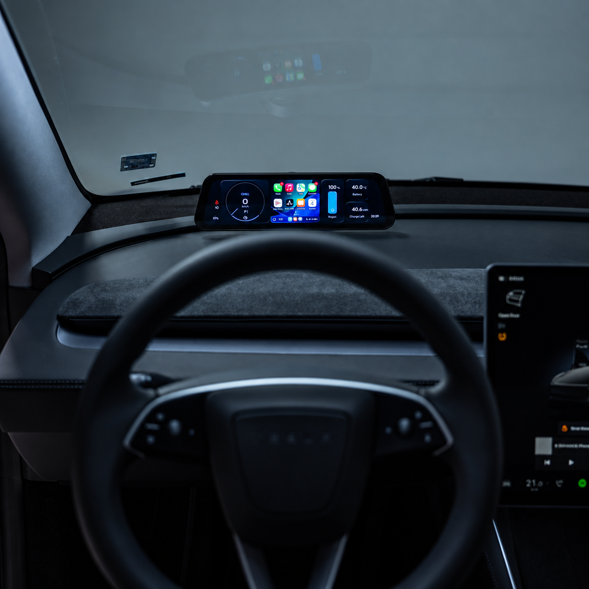 S3XY Dash Standalone – 9.6" Display, CarPlay & Android Auto