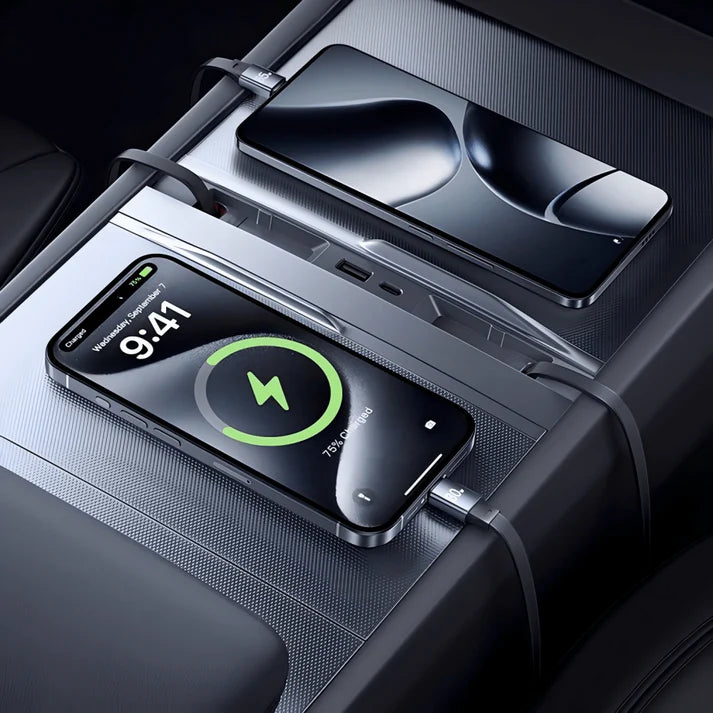 Station d'accueil hub USB pour Tesla Model 3 (2021–2023) et Model Y (2021–2024)