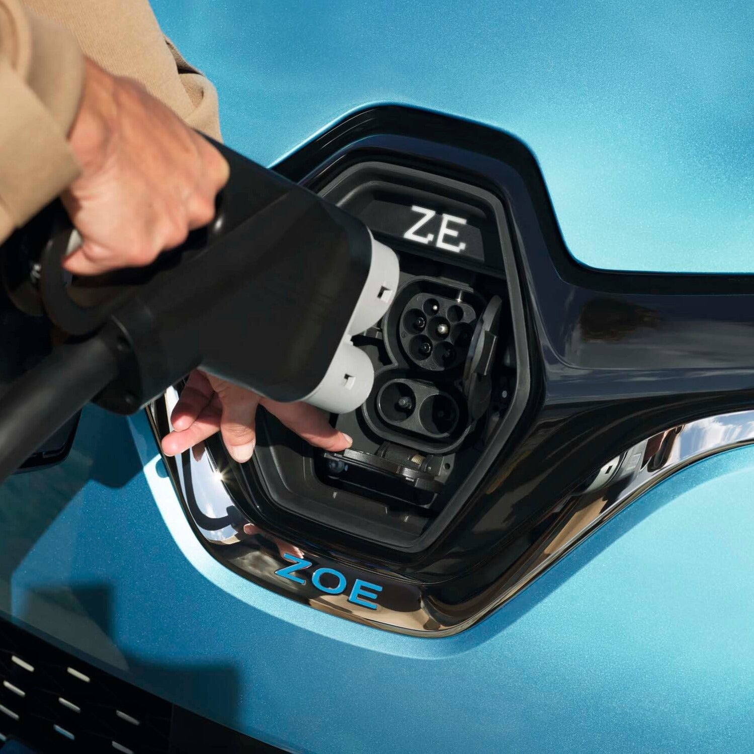 renault zoe megane charger