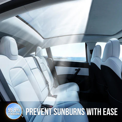 Солнцезащитный козырек на крышу Tesla Model Y Juniper – всесезонная защита от ультрафиолета и тепла