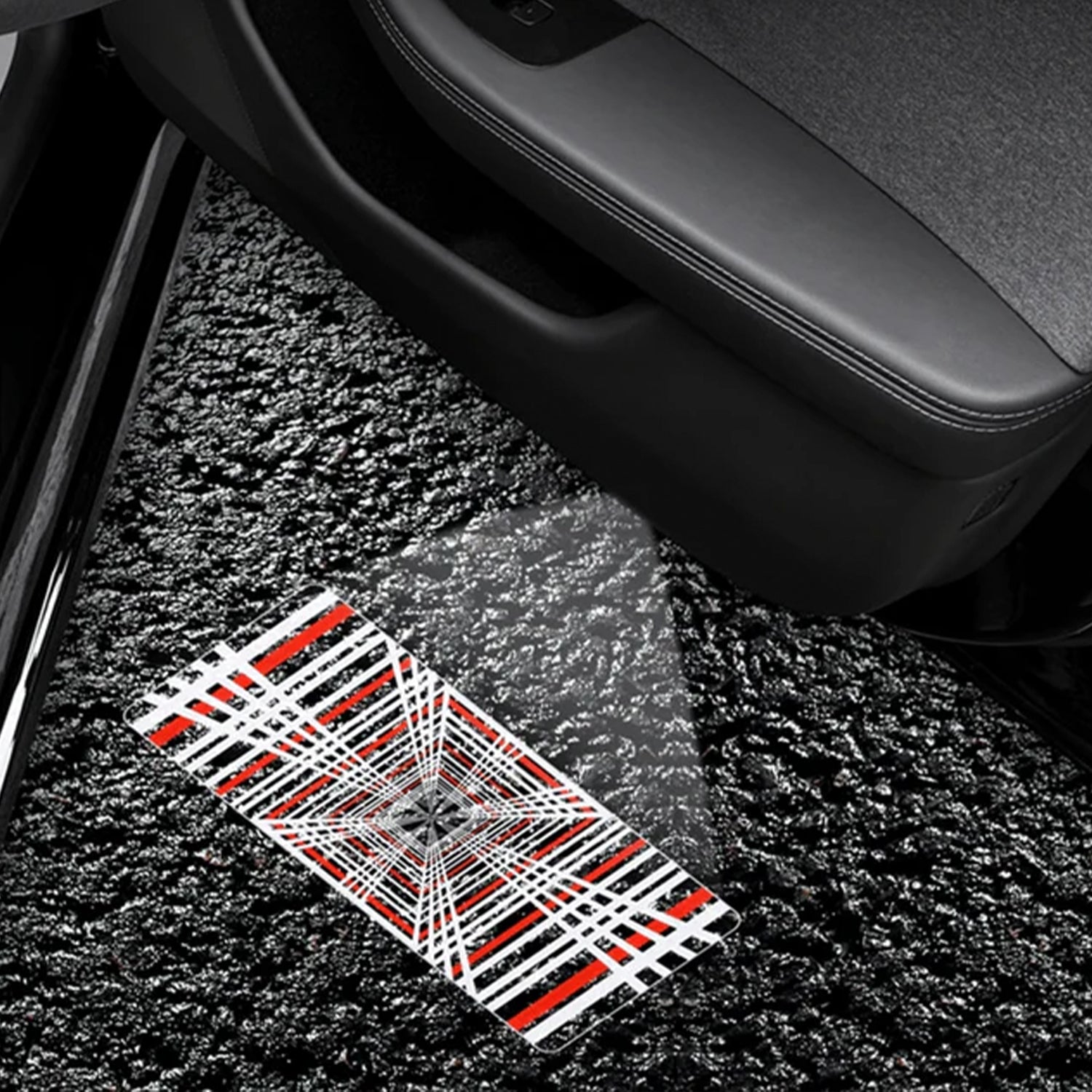 Éclairage de seuil de porte à LED pour Tesla Model 3 et Model Y (toutes versions) 