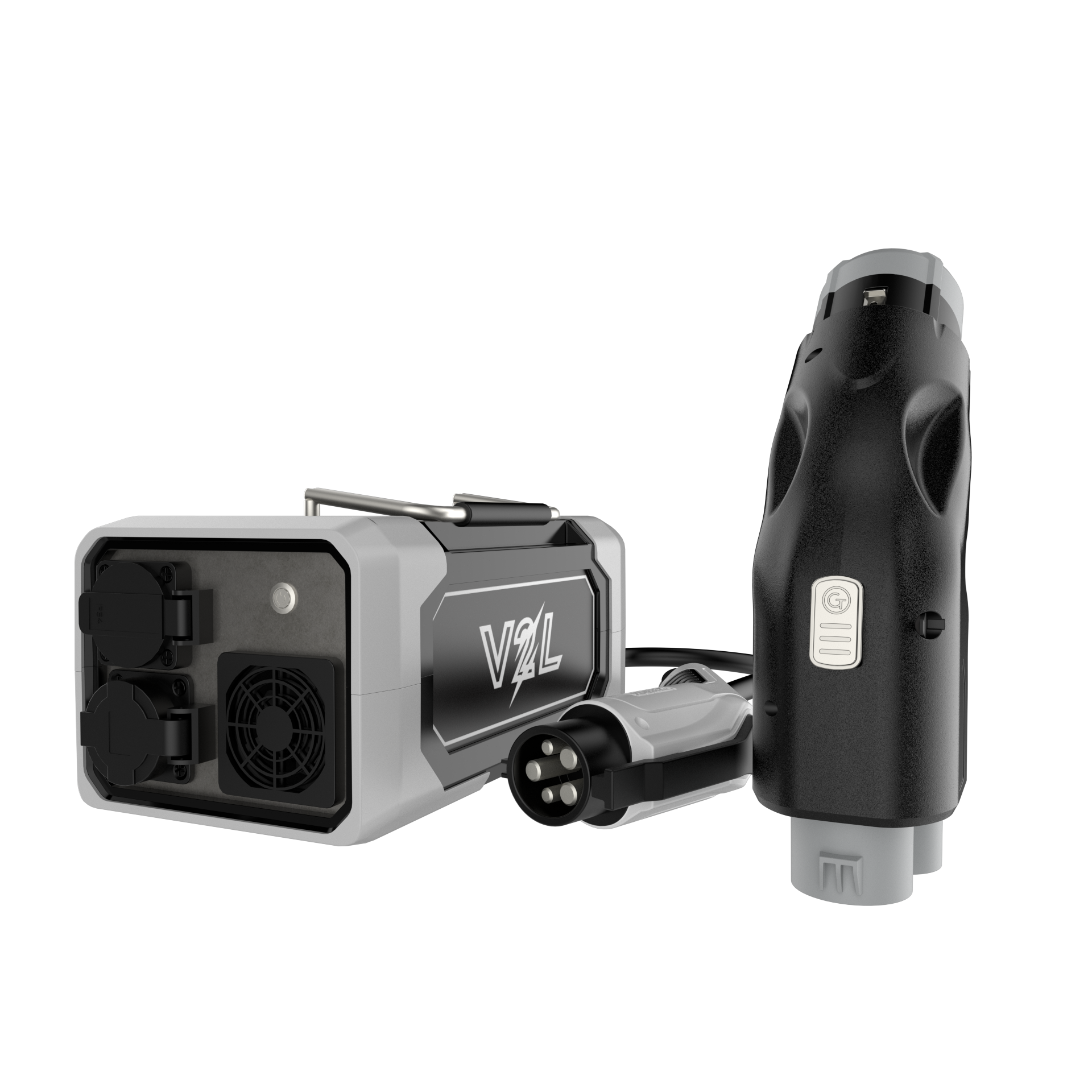 CHAdeMO V2L Pack–V2L Déchargeur portable + adaptateur CCS2/1-CHAdeMO