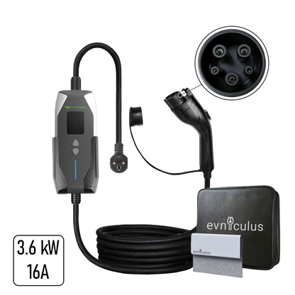 Portable EV Charger Type 1 (3.6 kW/16A)