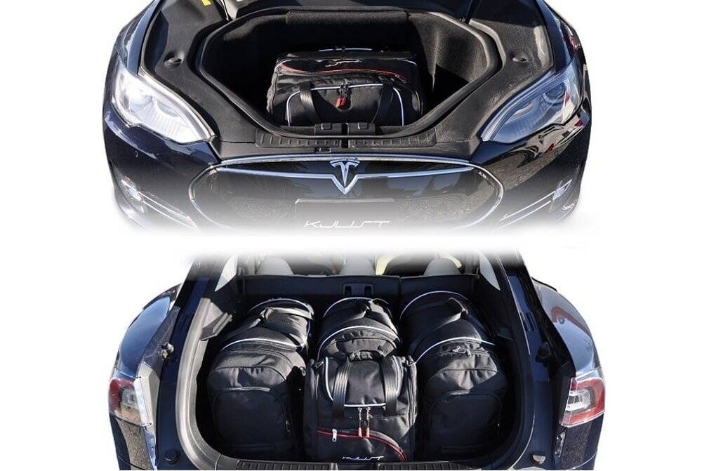 ENSEMBLE DE SACS DE VOITURE TESLA MODEL S 2012-2016 6 PIÈCES