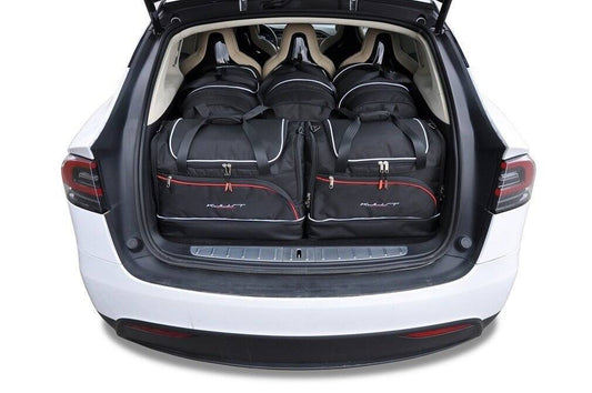 ENSEMBLE DE SACS DE VOITURE TESLA MODEL X 2016+ 7 PCS