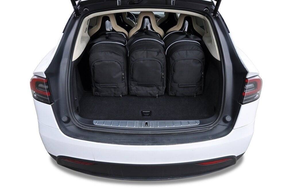 ENSEMBLE DE SACS DE VOITURE TESLA MODEL X 2016+ 7 PCS