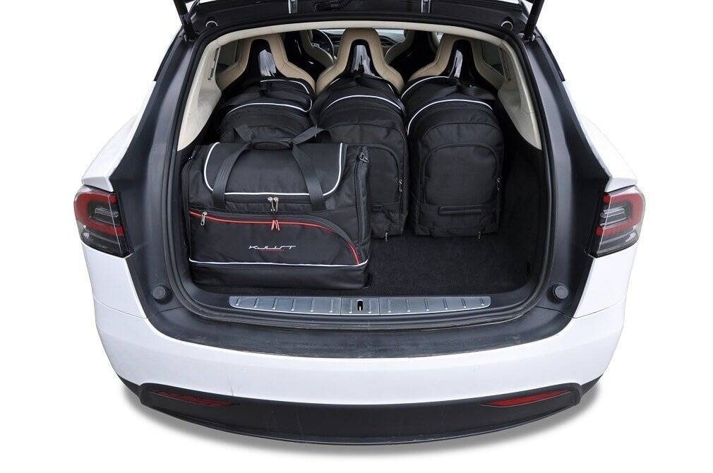 ENSEMBLE DE SACS DE VOITURE TESLA MODEL X 2016+ 5 PIÈCES