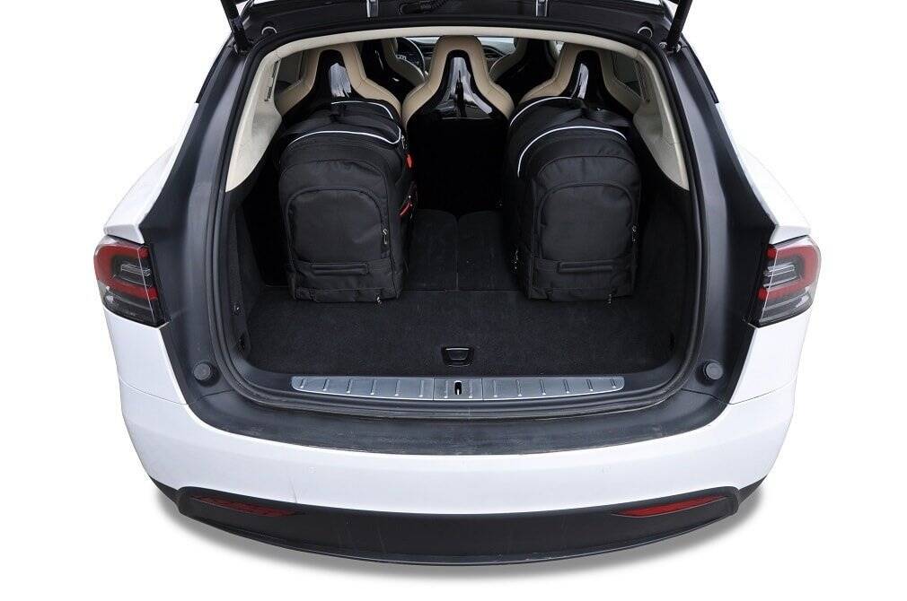 ENSEMBLE DE SACS DE VOITURE TESLA MODEL X 2016+ 5 PIÈCES