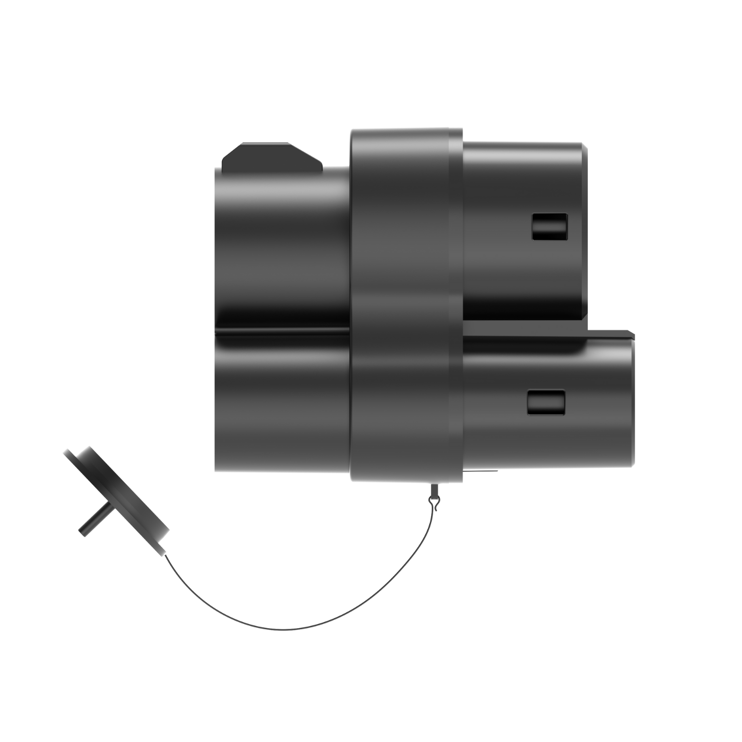 Adaptateur CCS1 vers CCS2 AC+DC (jusqu'à 250 kW) 