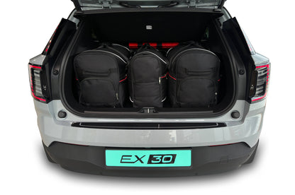 ENSEMBLE DE SACS DE VOITURE VOLVO EX30 EV 2023+ 3 PIÈCES 