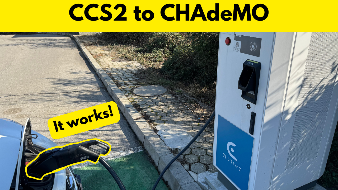 CHAdeMO CCS2 Adapter for Nissan Leaf Pre Order EVniculus