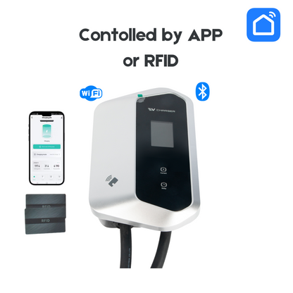 Chargeur EV intelligent EVniculus 22 kW avec WiFi RFID Bluetooth