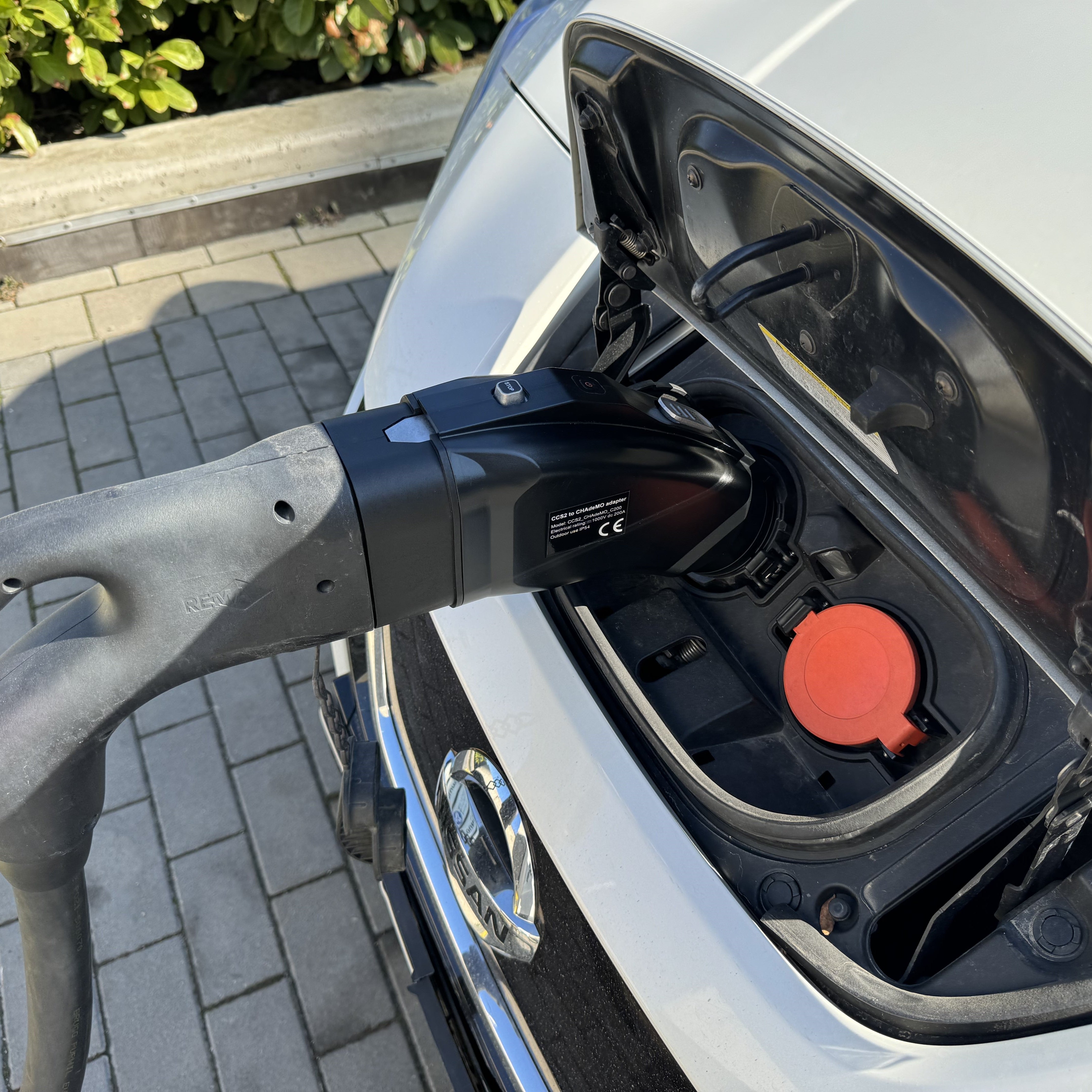 Adapter CCS2 zu CHAdeMO für Nissan Leaf