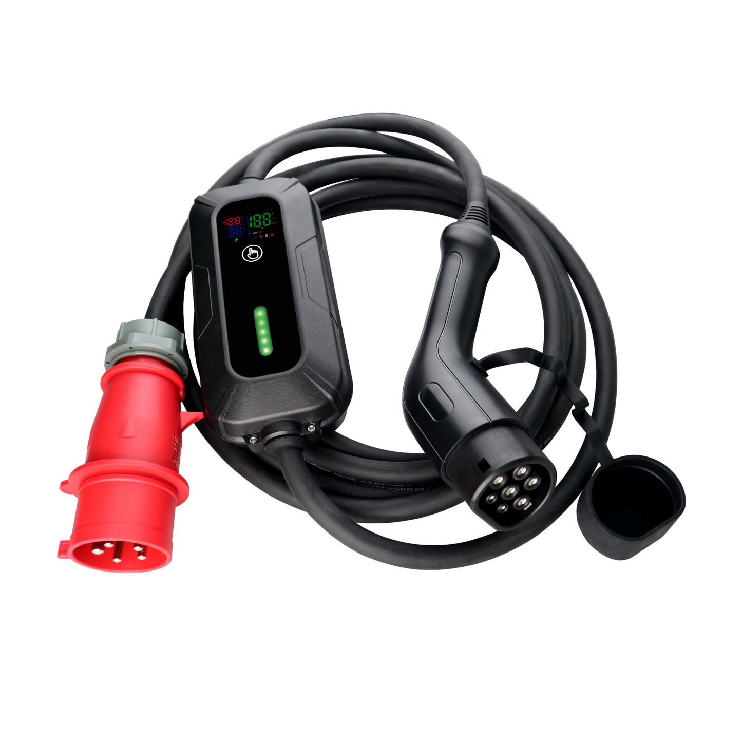 3-phase electric vehicle charger