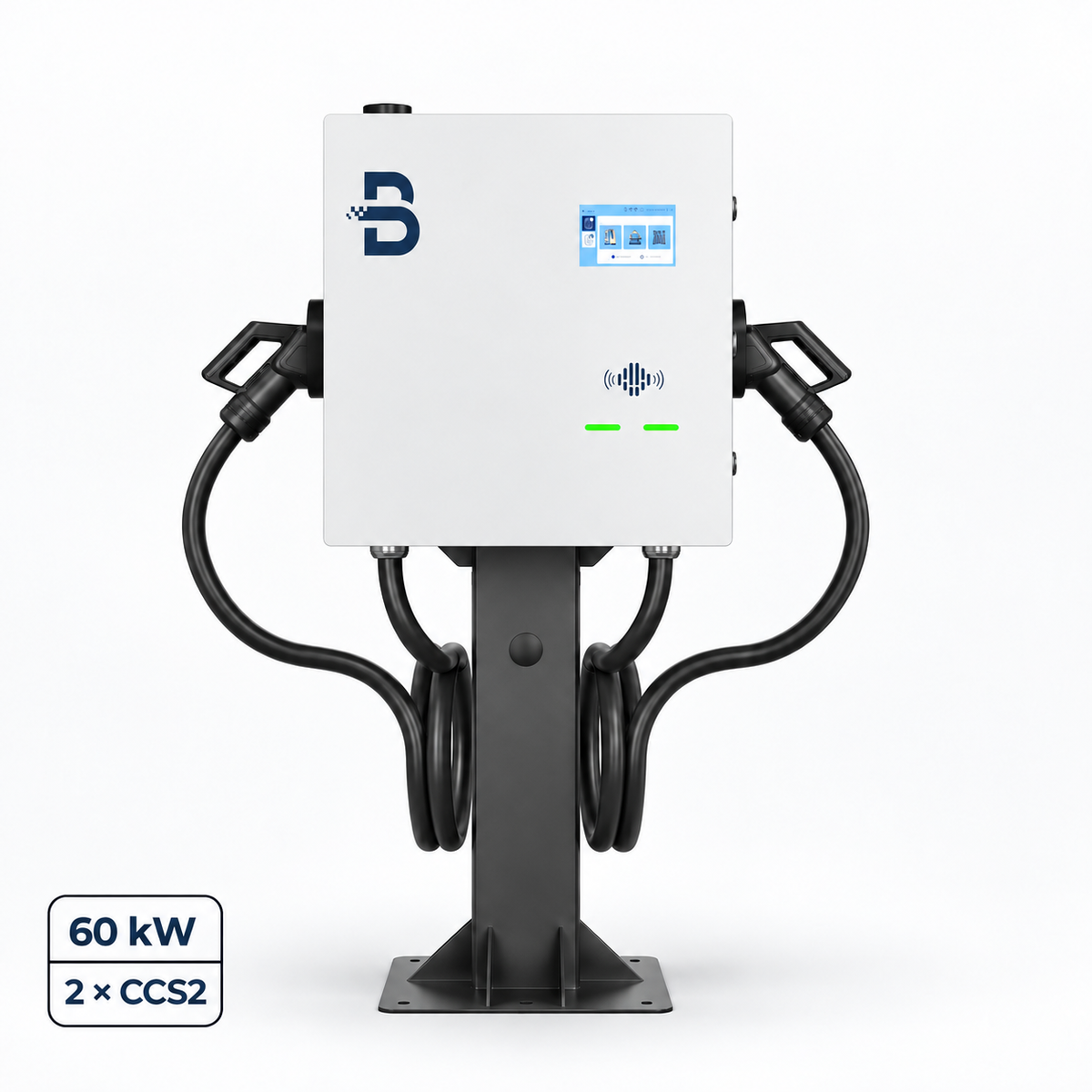 BENY DC Fast Charging Station – 60 kW, 2× CCS2