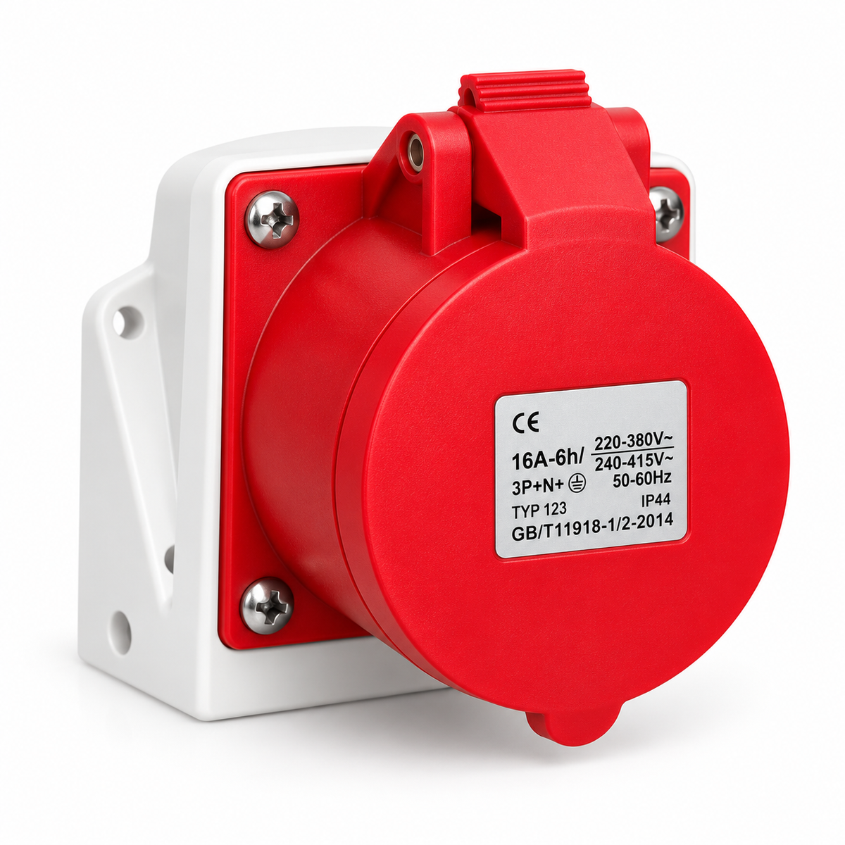CEE Wall Socket 16 A 400 V – Three-phase IP44 – photo 3