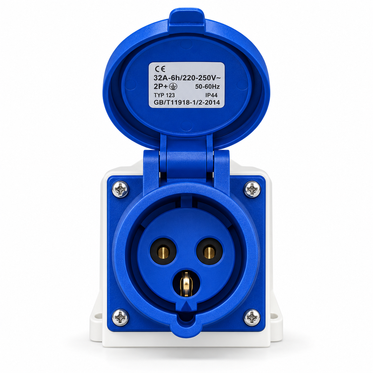 CEE Wall Socket 32 A 230 V – Single-phase IP44 – photo 2