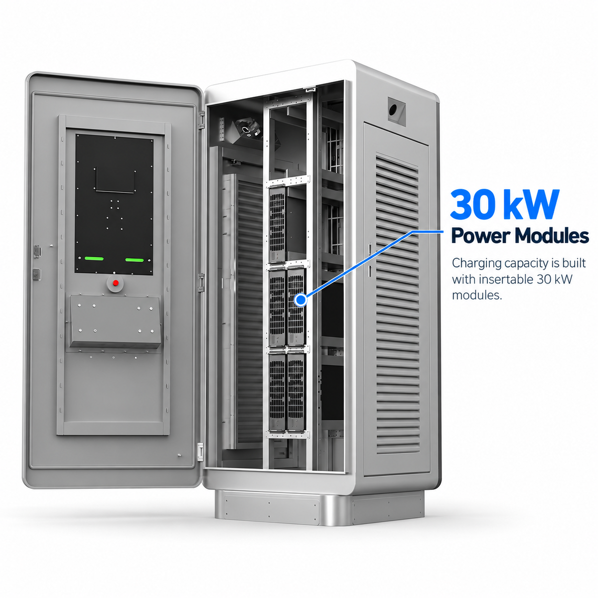 DC Charging Station Beny 90 kW-210 kW (2x Connectors, 250A)