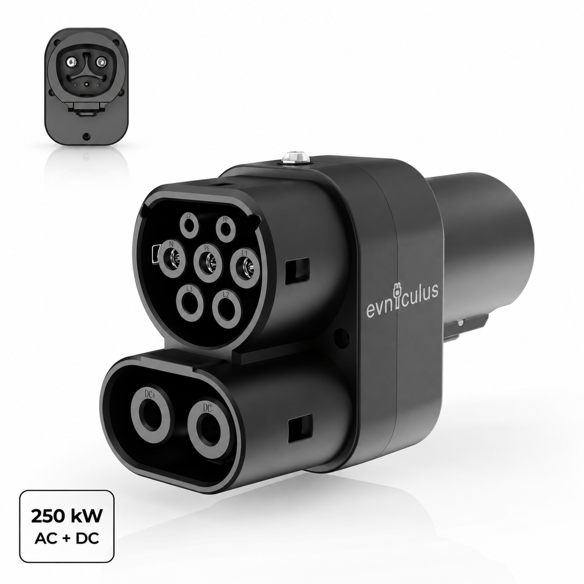 Tesla/NACS to CCS2 DC & AC Charging Adapter – 250A / 1000V