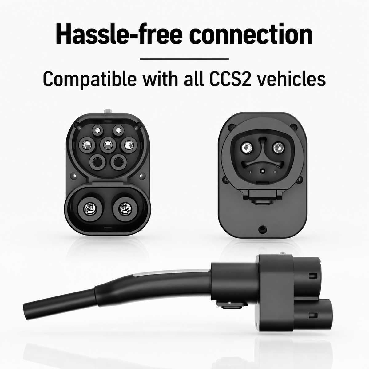 Tesla/NACS to CCS2 DC & AC Charging Adapter – 250A / 1000V