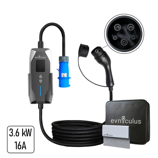 Portable EV Charger Type 2 (7 kW/32A)