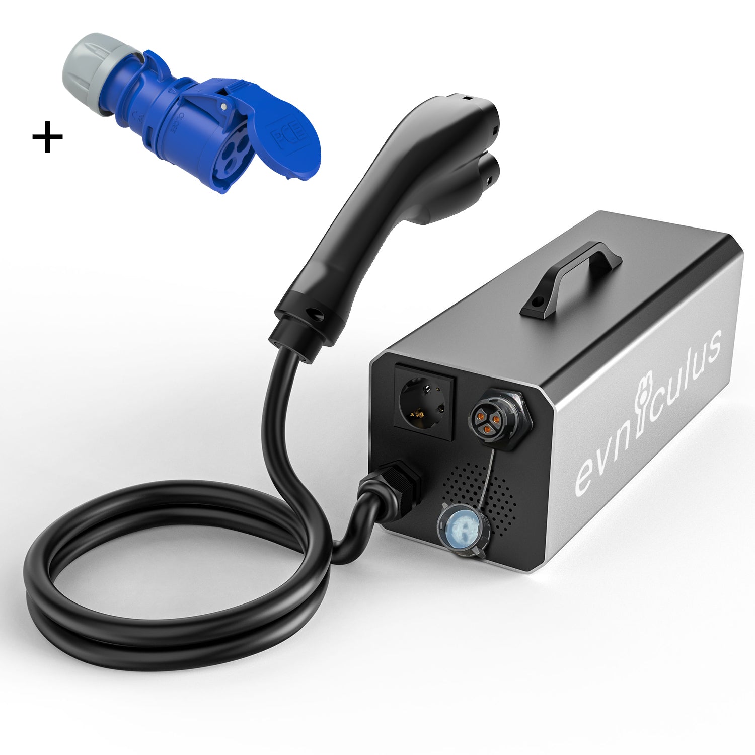 Tesla V2L Déchargeur 7 kW CCS2 + CEE 32A Bleu